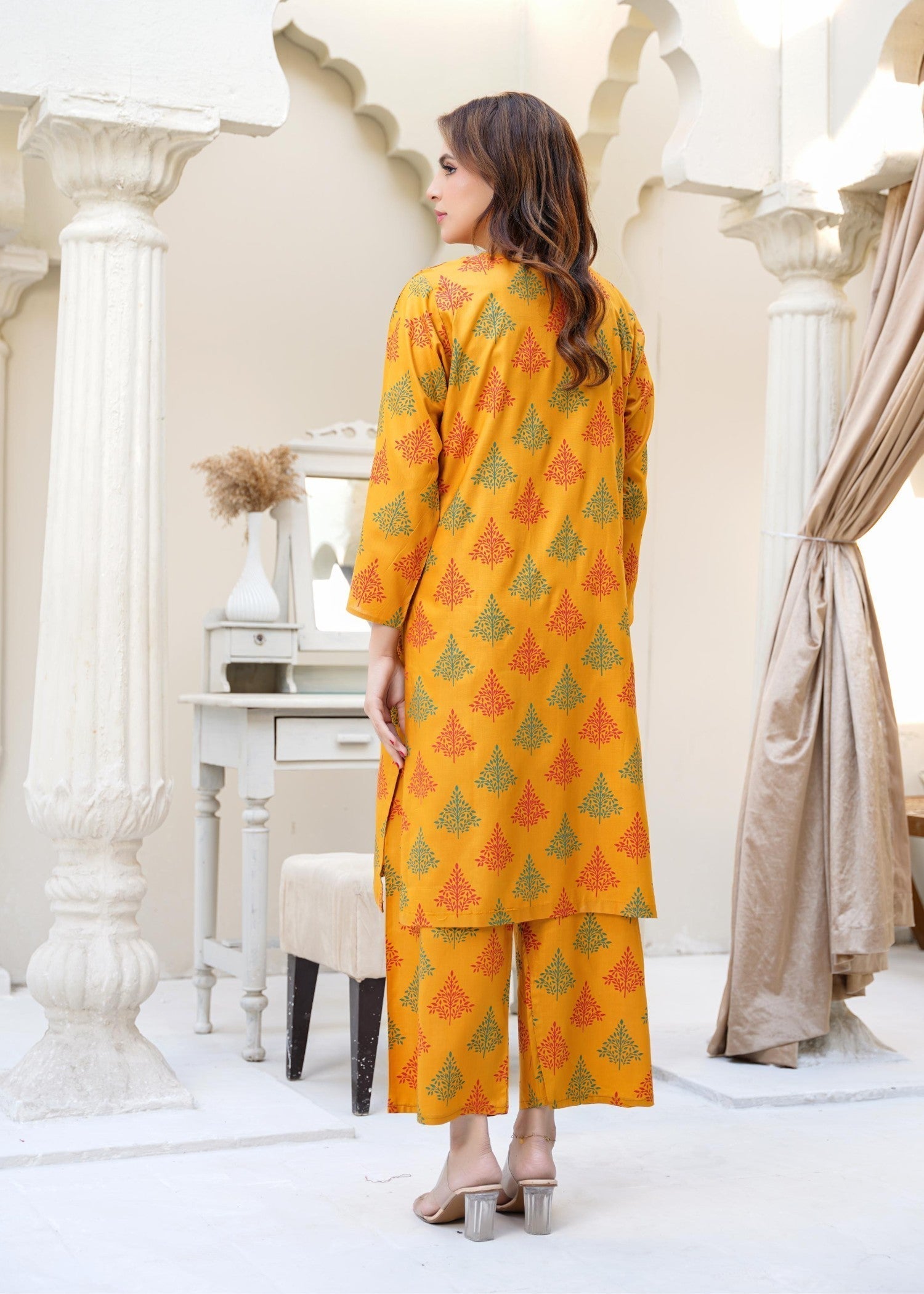 Chaudhary Arts Ethan mustard Women 2pcs