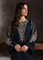 Zeenat & Zoha Navy Blend Women 2pcs