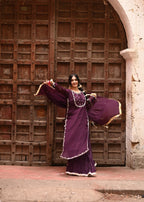 Suits By Sadia Crush purple style Women 3pcs