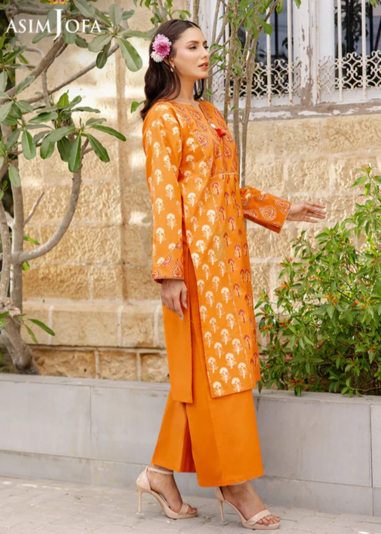 Asim Jofa AJPB 193 PRINTED CAMBRIC STITCHED Women 2pcs