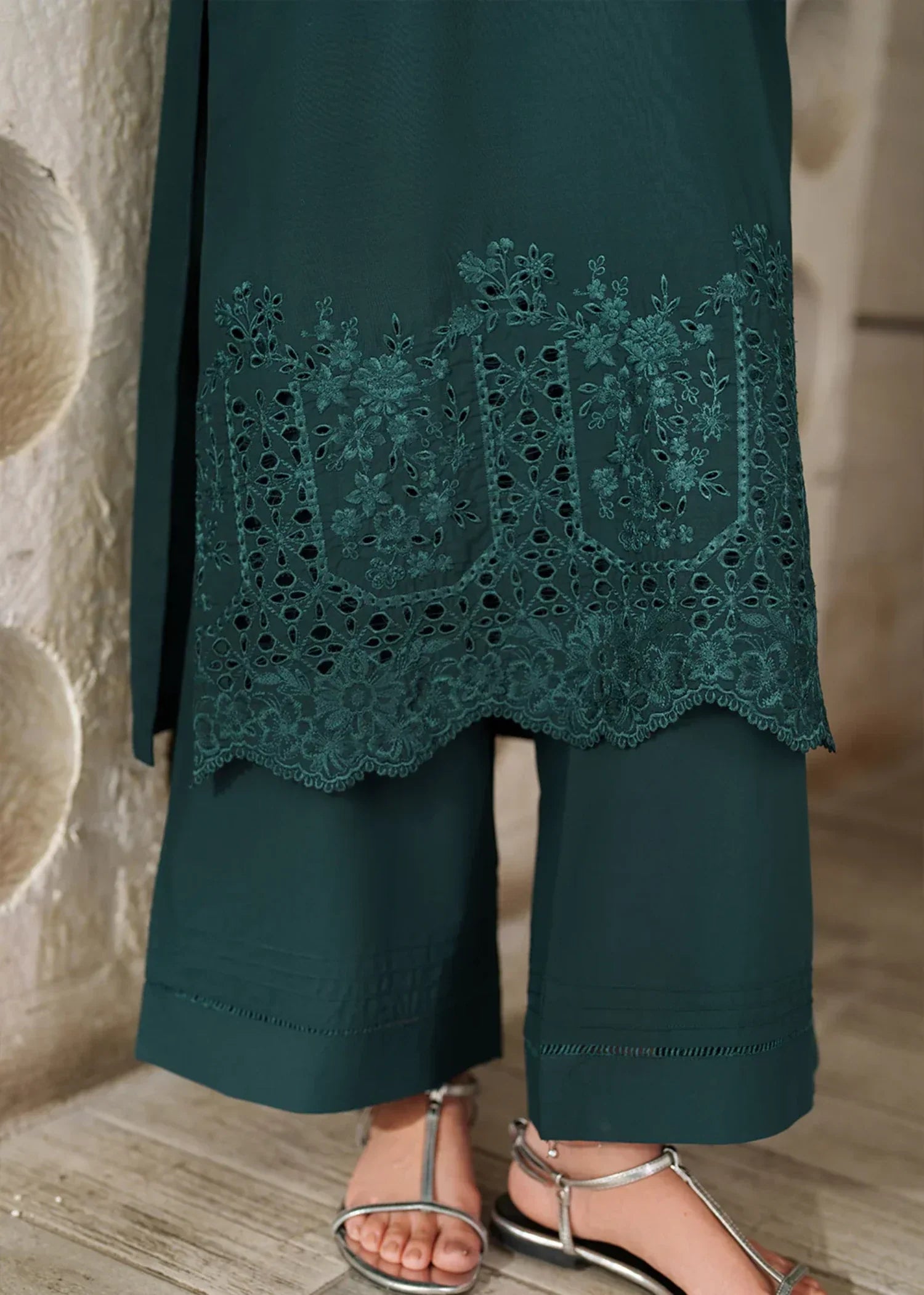 Azure Frozen Fern Women 2pcs