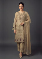 Diara Couture SUHANA US 587 TAN BROWN Women 3pcs