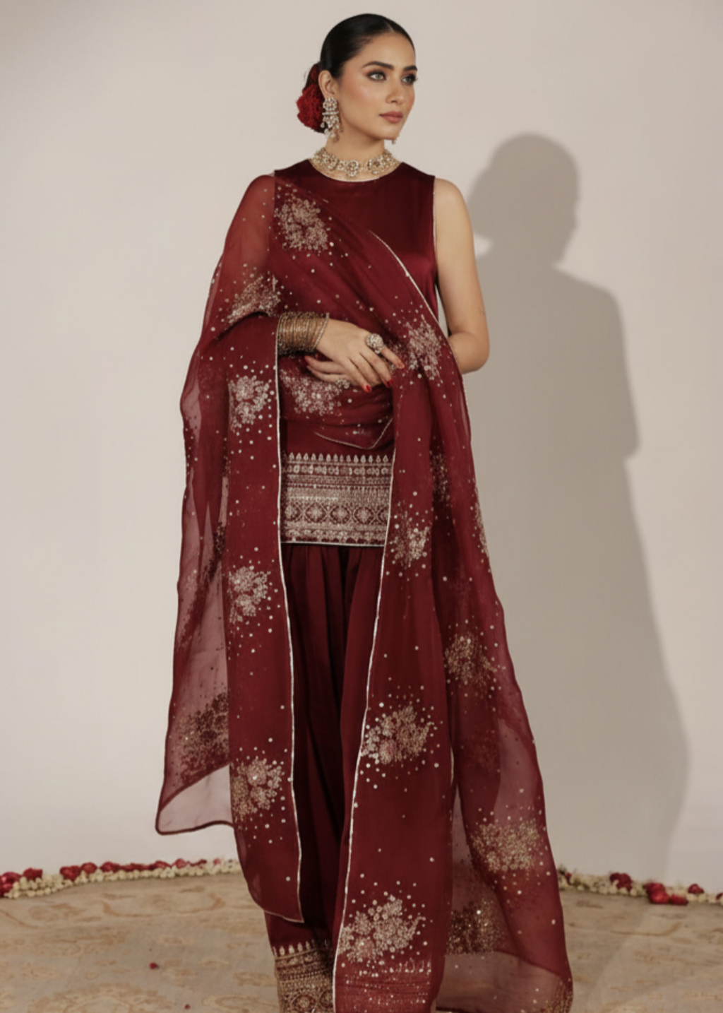 Ezno.Pk Crimson Women 3pcs