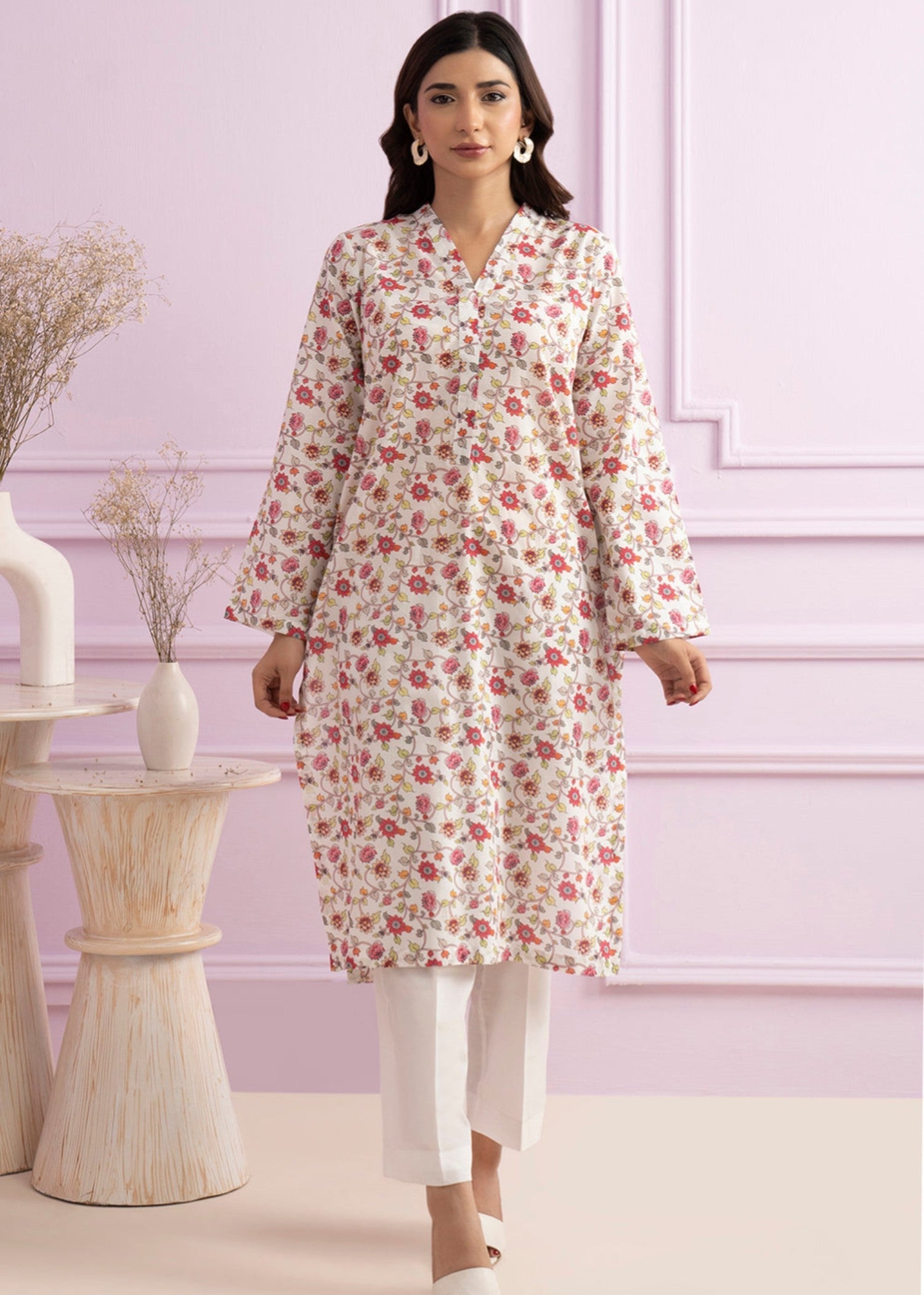 Zellbury WPS2512143 White Women 1pcs