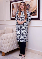 Zeekstore Printed Set D136 Women 2pcs