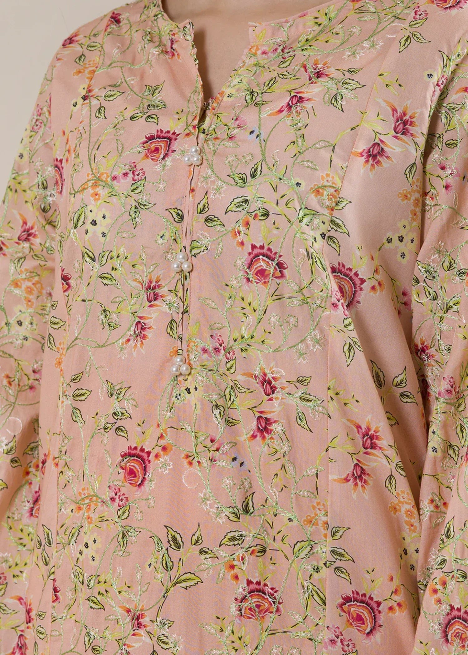 Zellbury WPS2531992 Peach Pink Women 3pcs