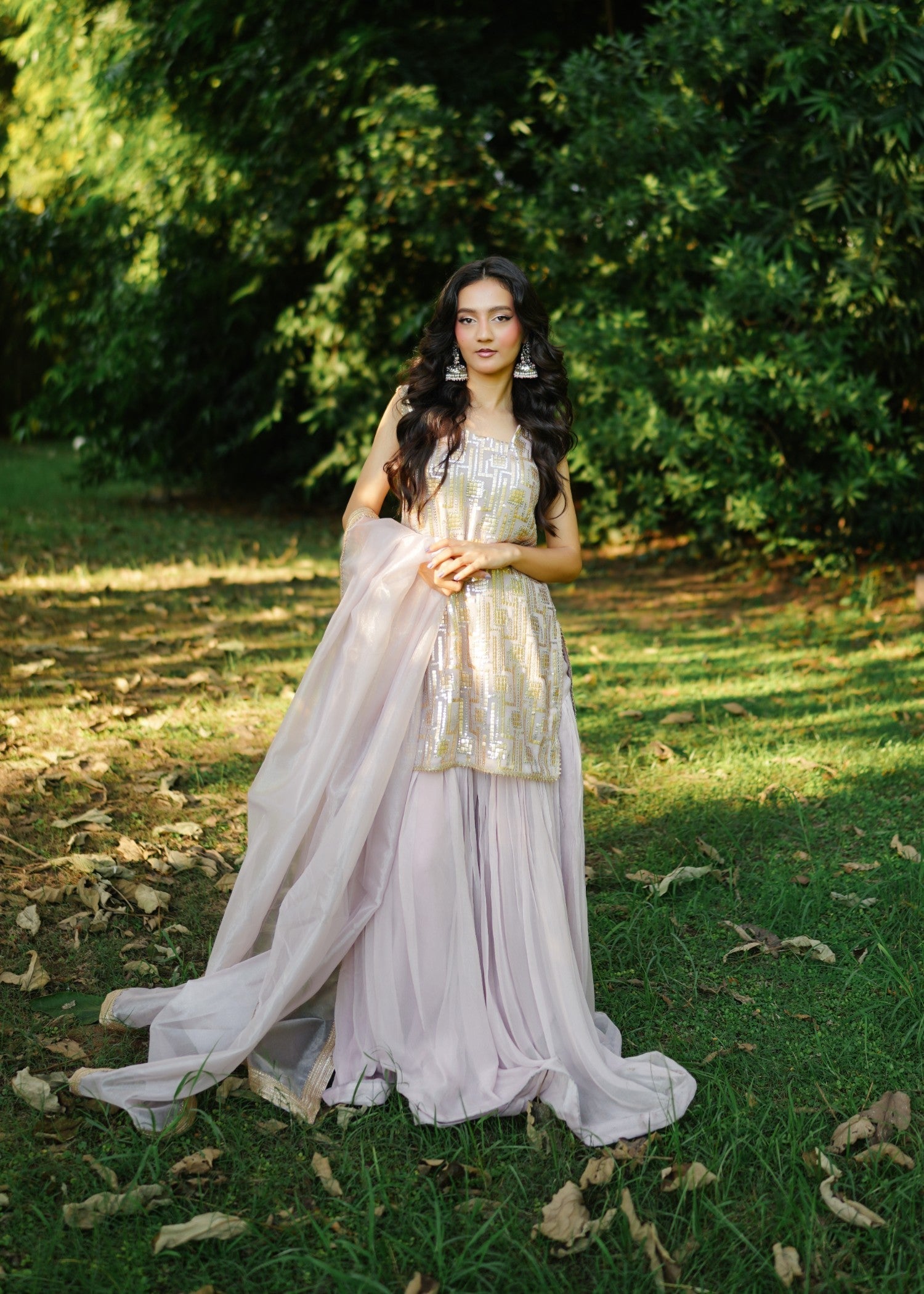 Fashion Trends 4 U Rabia's Sharara Women 3pcs