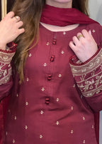 Tawakal Closet Alizeh Pop Garnet Women 2pcs