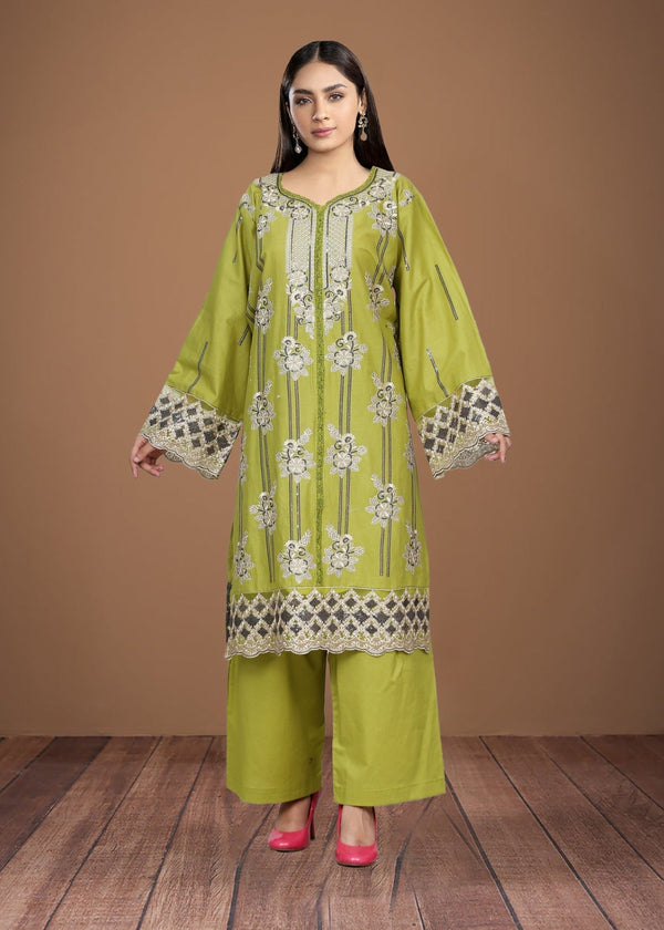 Esha Sehgal Studio Women Formal Dresses Herb green Vol1 Code020 Women 2pcs