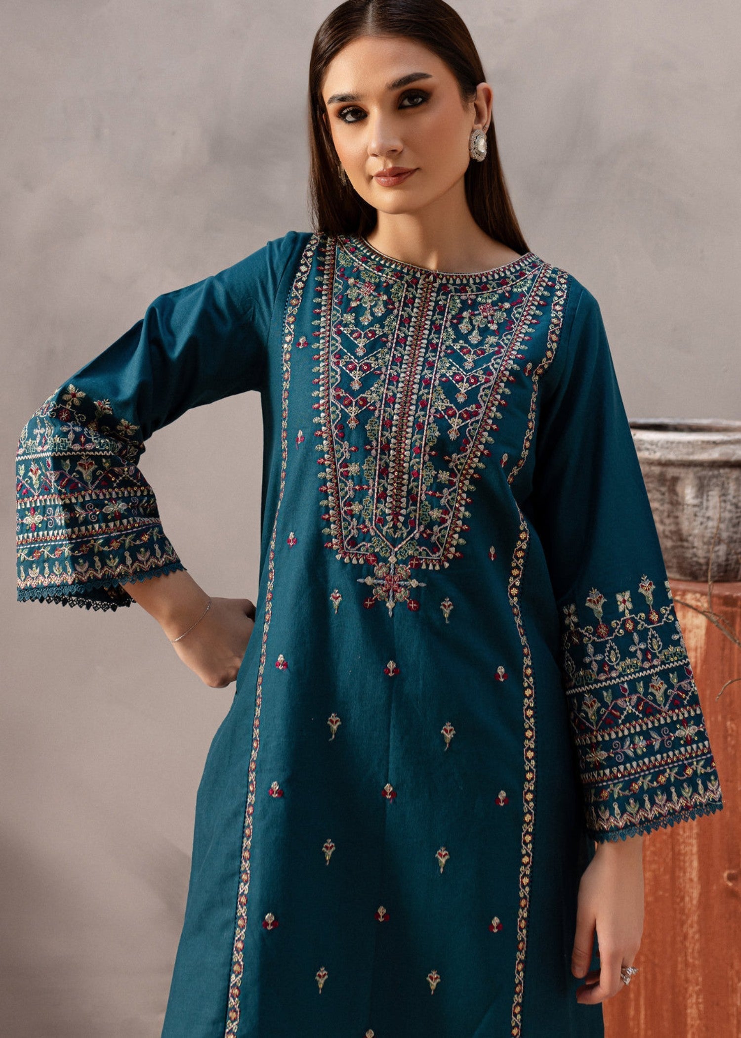 Saifron SEQUIN LAWN Women 2pcs