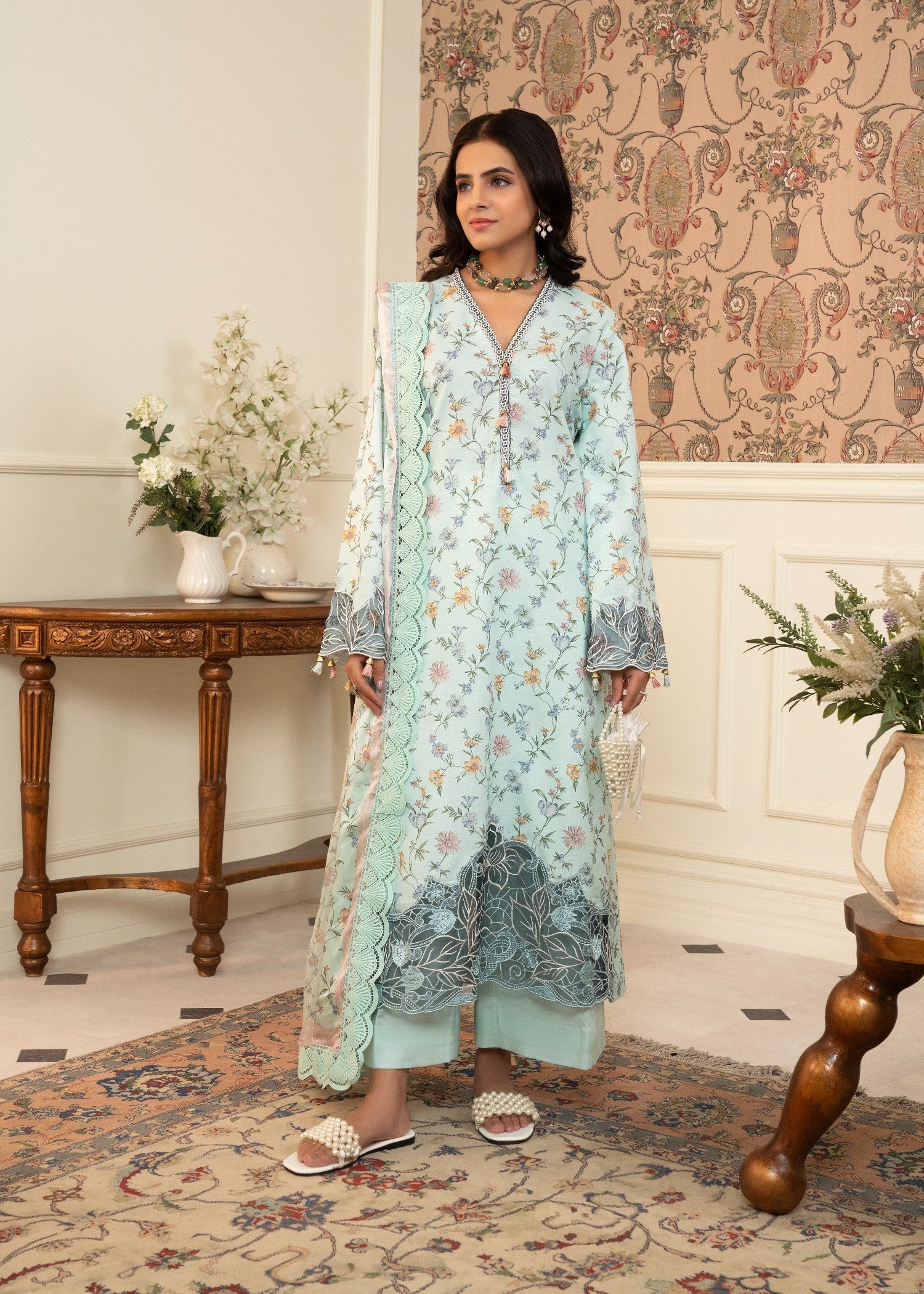 Maisa By Seven Star Printed Embroidered | MPT 2610 Women 3pcs