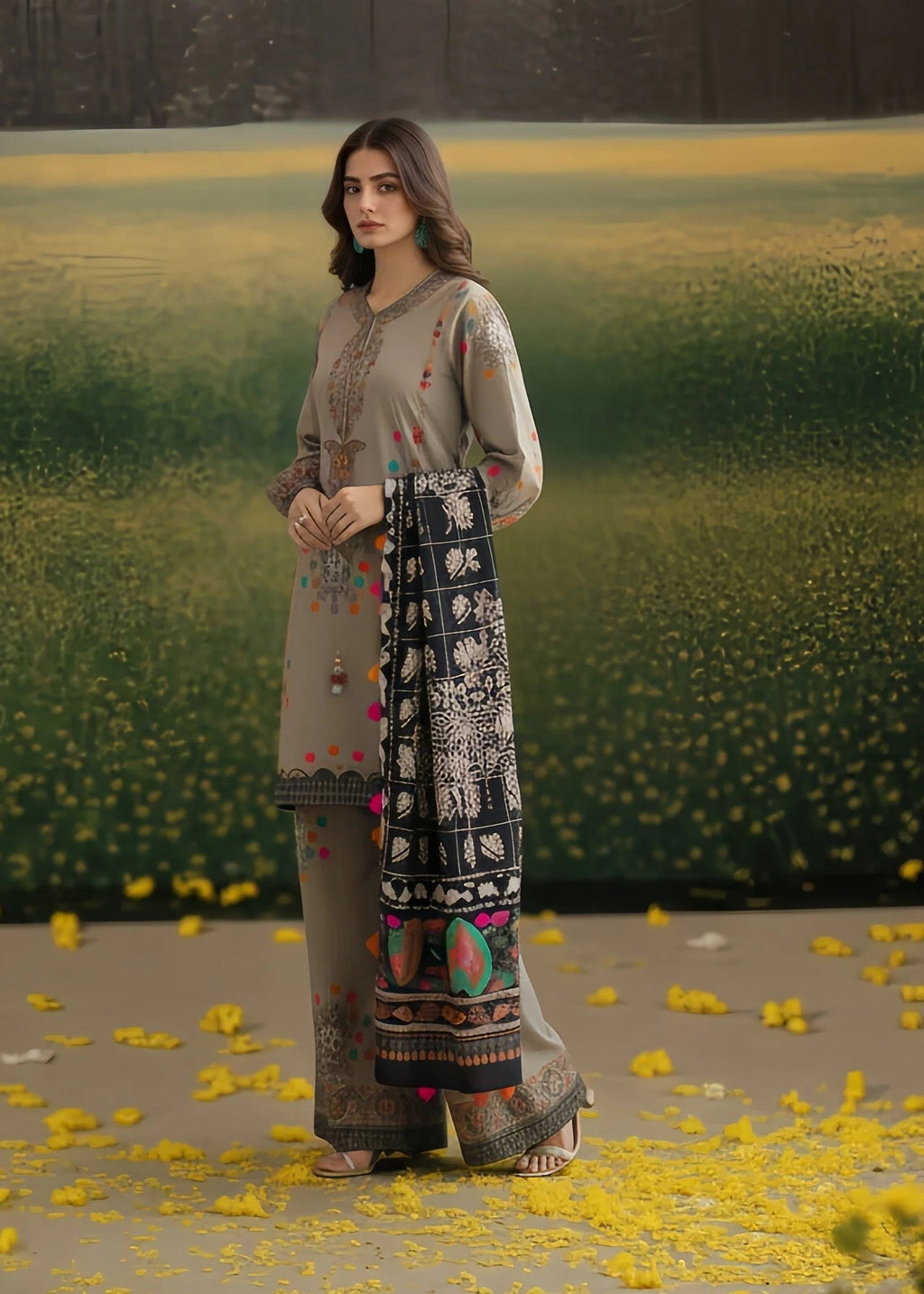 Glamour Stylo Gulbahar Women 3pcs