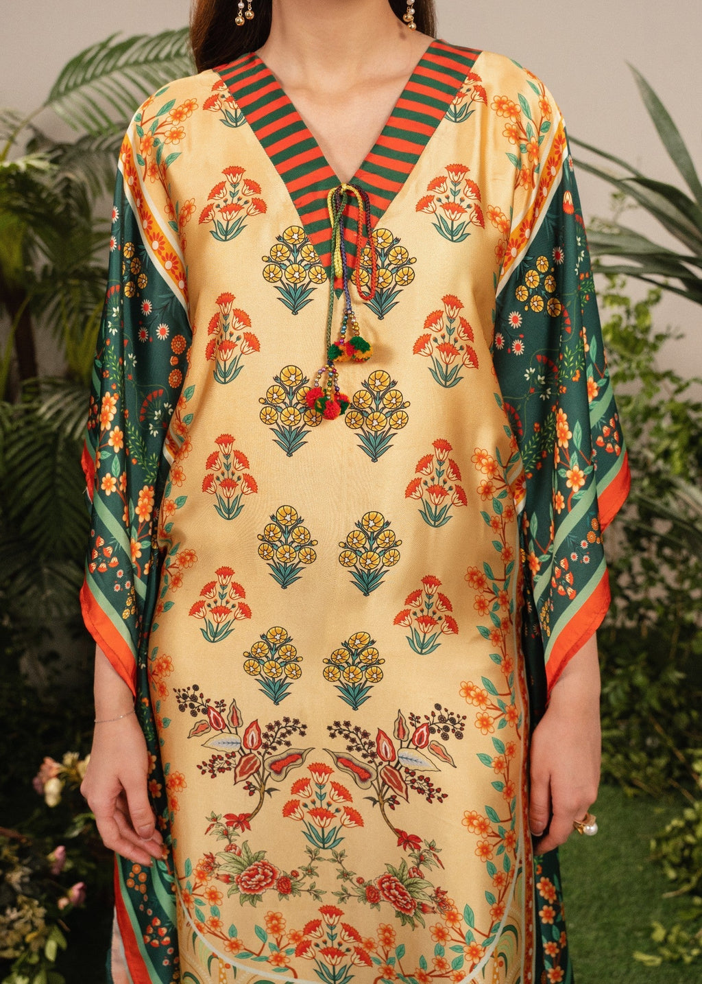 Tehzeeb Libas BUTTUR CUP KAFTAAN Women 2pcs