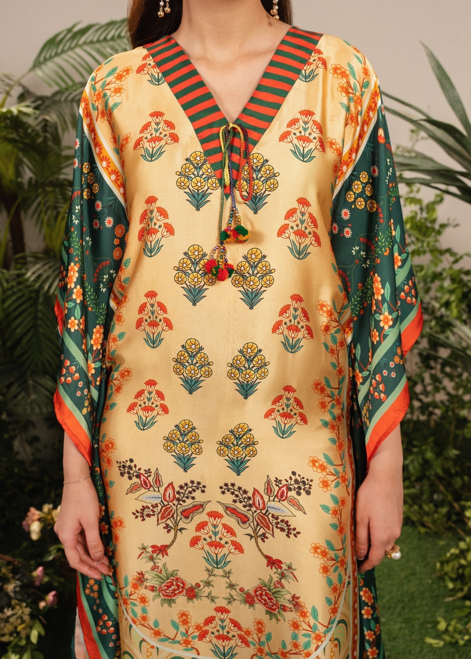 Tehzeeb Libas BUTTUR CUP KAFTAAN Women 2pcs