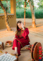 Zeephire RED POCKET Women 2pcs