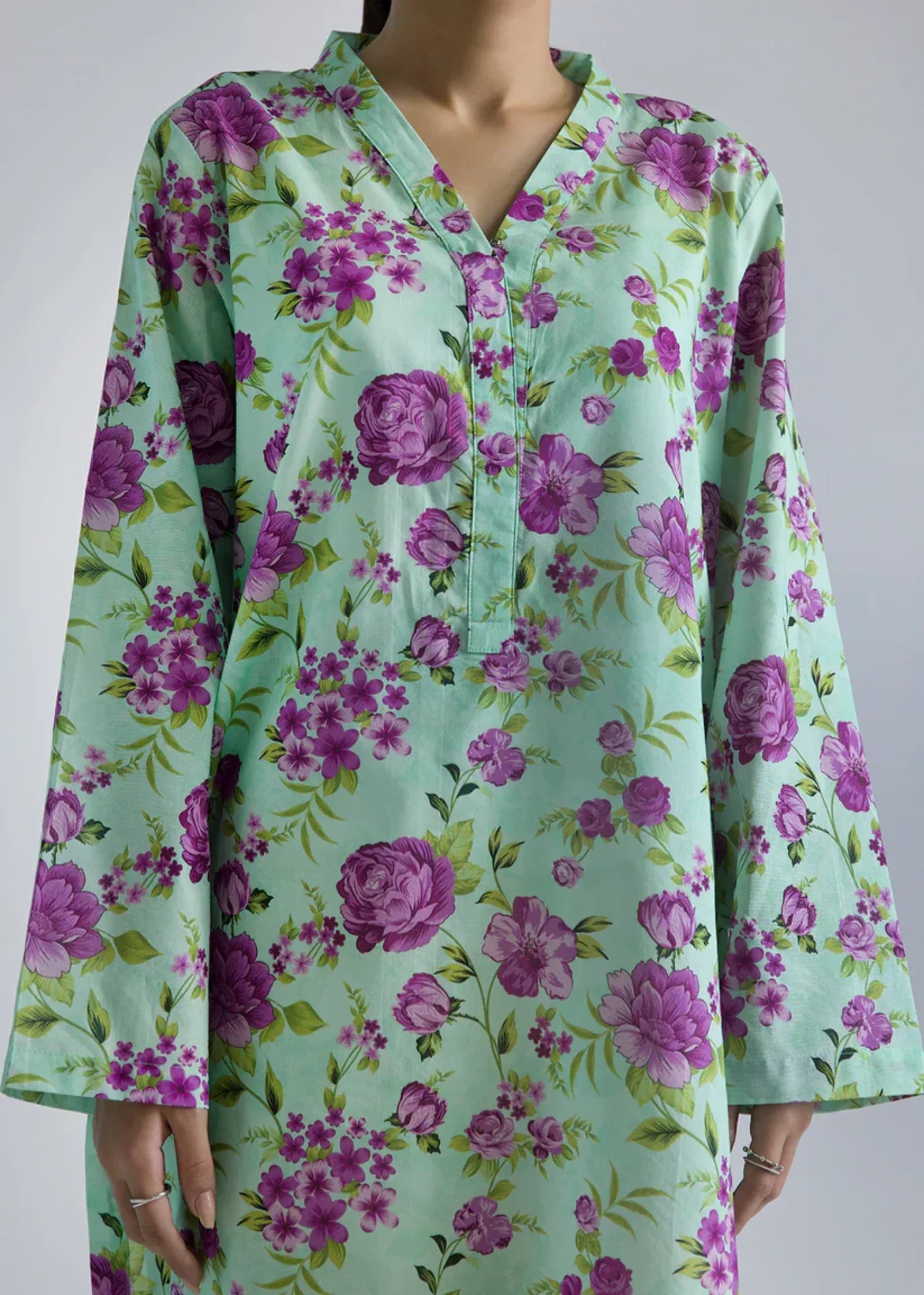 Zellbury WPC2512601 Pastel Green Women 1pcs