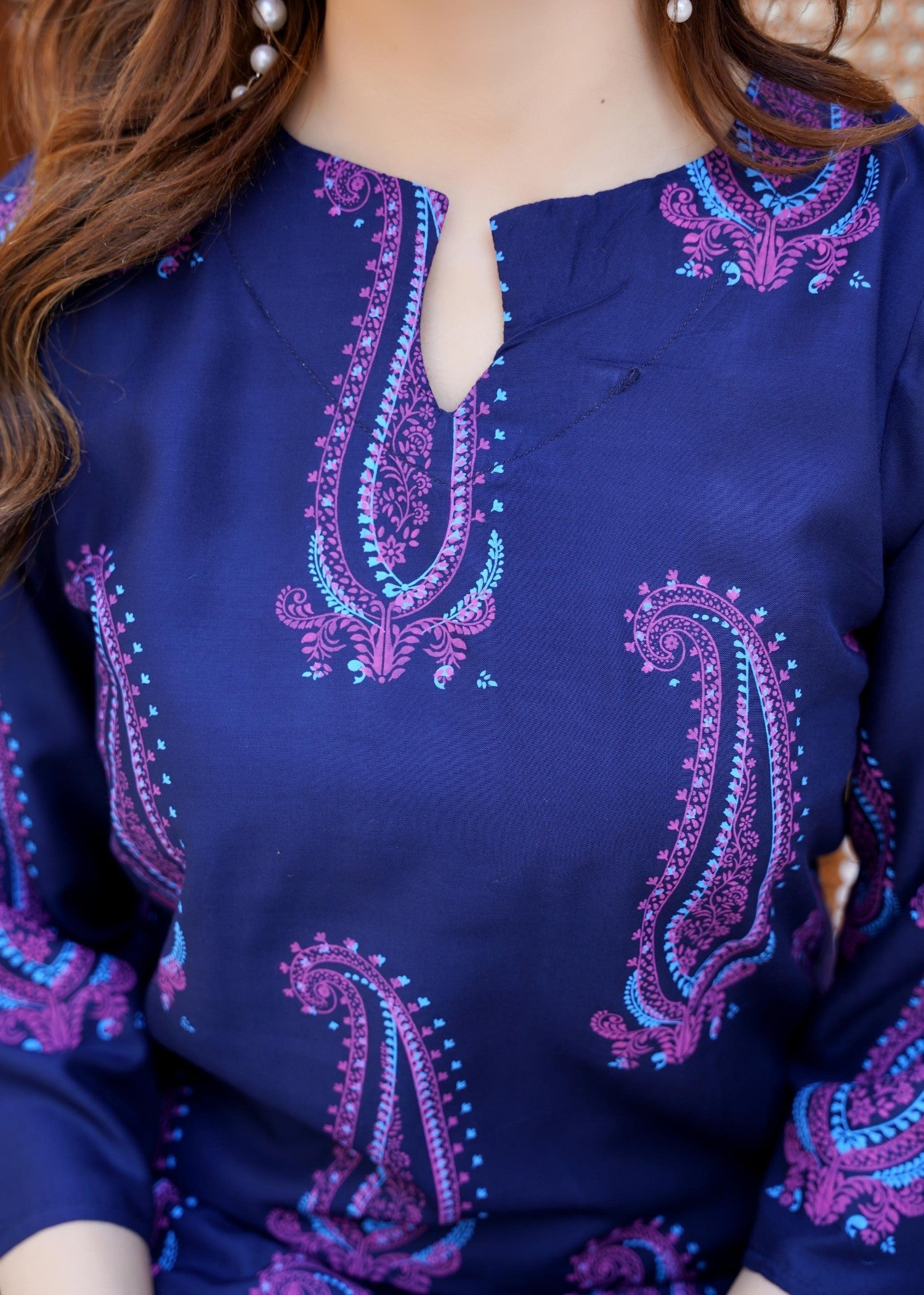 Chaudhary Arts Soha navy blue Women 2pcs