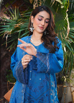 AATIQA Pure Lawn Embroidered 10 Women 3pcs