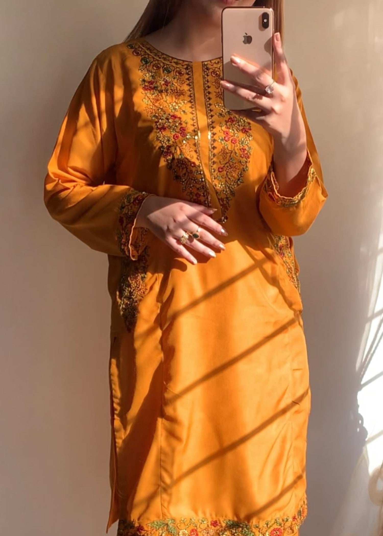 Tawakal Closet MUSTARD SEQUENCE Women 2pcs