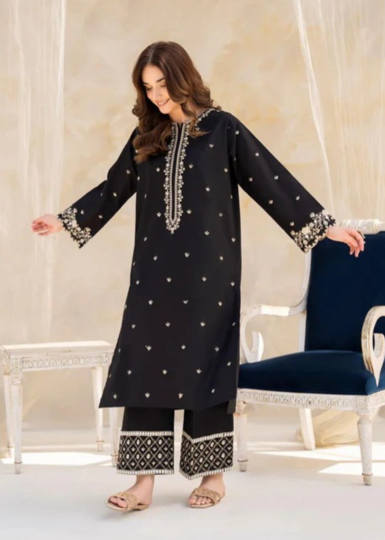 Chaudhary Arts Hock black Women 2pcs