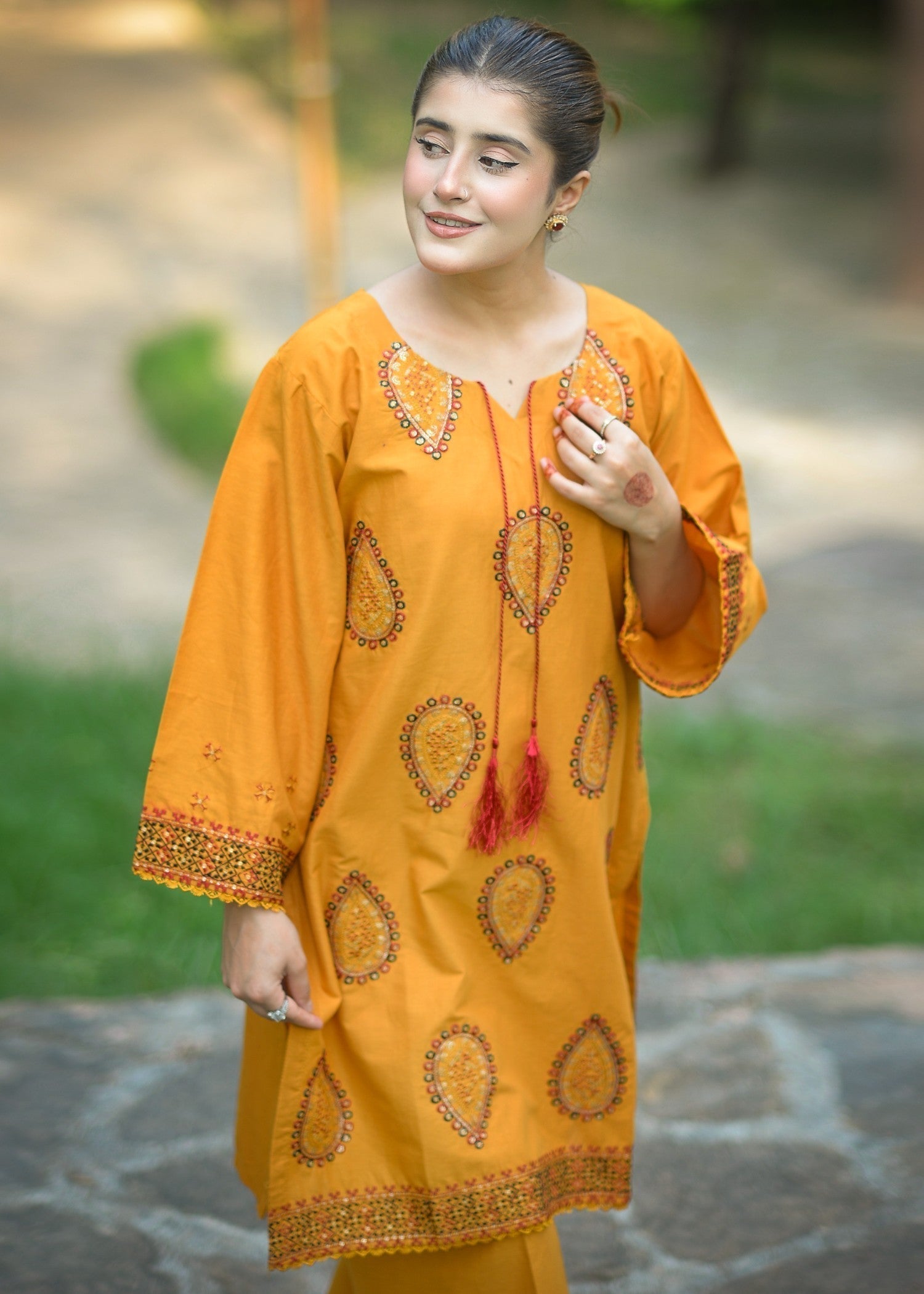 Glamour Stylo Saffron Elegance Women 2pcs