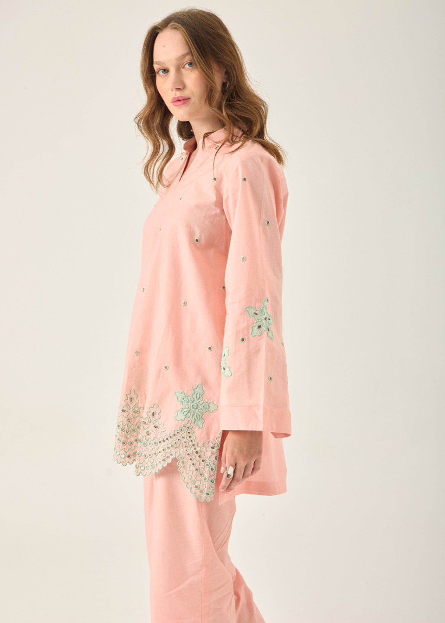 Kiara Serena – Embroidered Co ords Set Women 2pcs