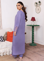 Sahibas By Mirza Calico Lilac Women 2pcs