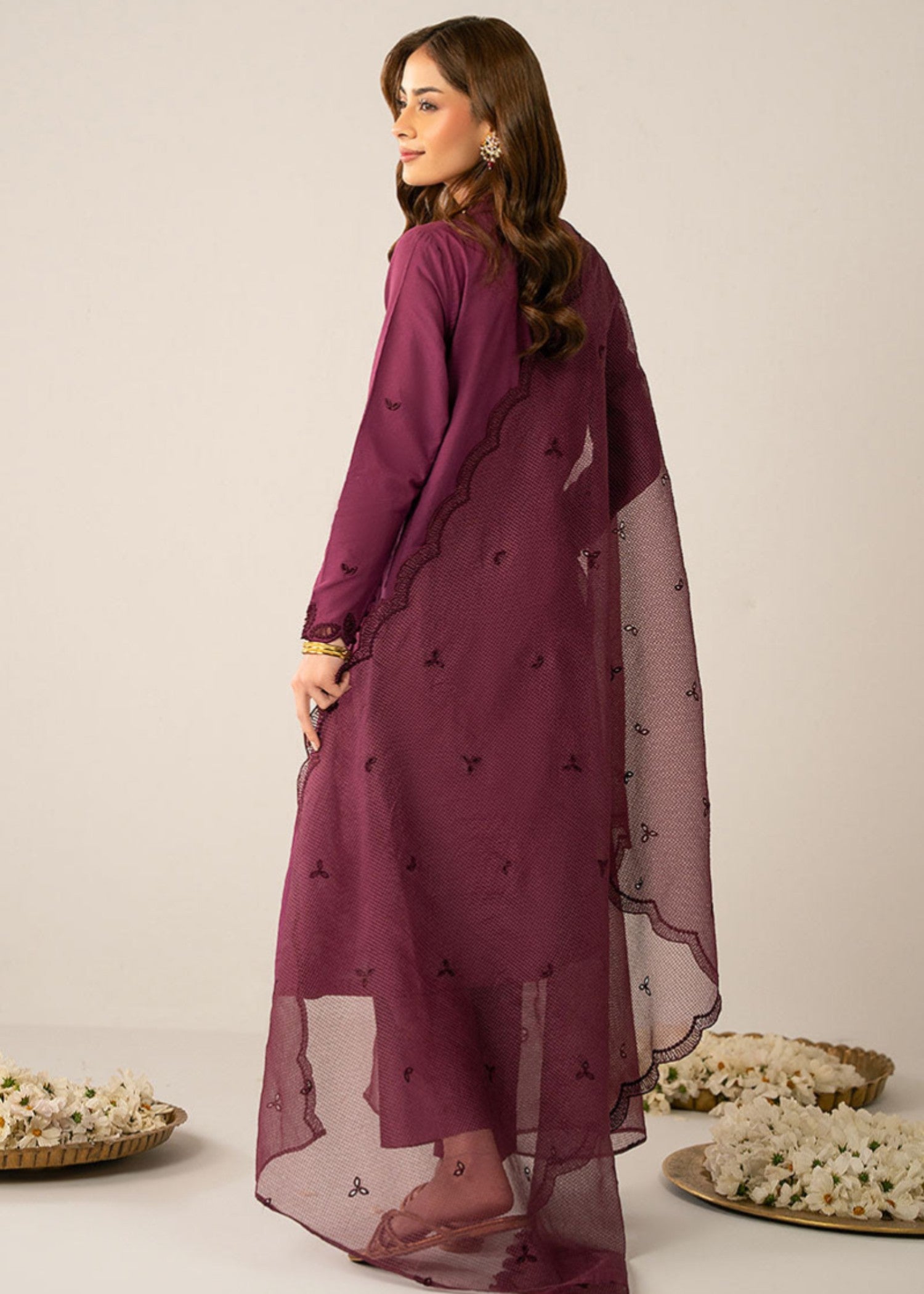 Cross Stitch PLUMERIA 0125RTWEMBCNT0201 Women 2pcs