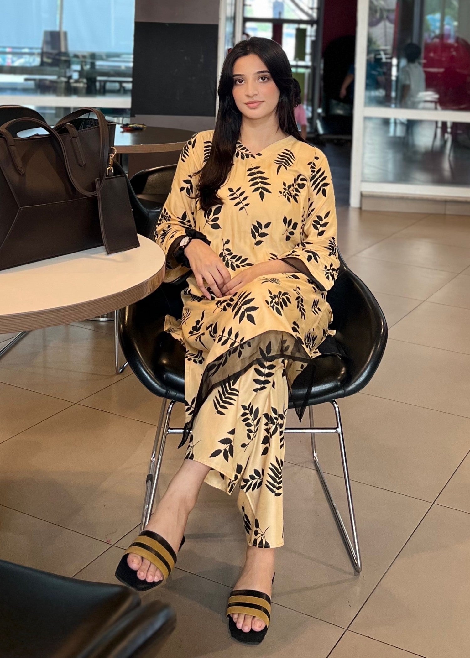 Bin Fatteh Fashion Petal Women 2pcs