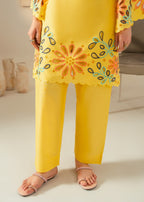 Chaudhary Arts Grace Yellow Women 2pcs