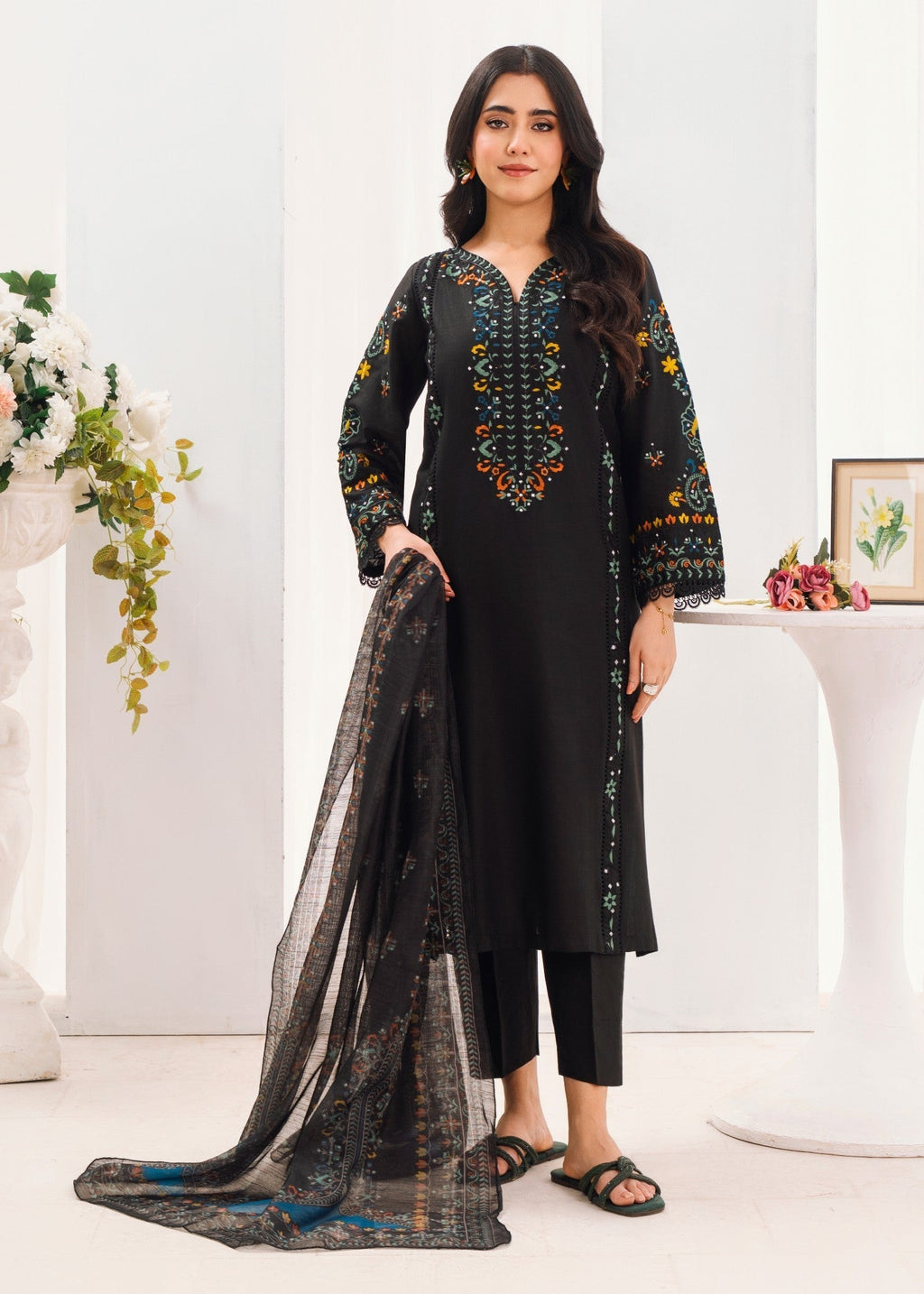 Sahibas By Mirza Marasim Black Women 3pcs