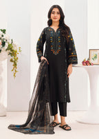 Sahibas By Mirza Marasim Black Women 3pcs