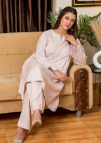 Yolo Pret Cotton Cord Set Rozana S25 0010 Women 2pcs