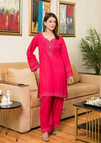 Yolo Pret Cotton Cord Set Rozana S25 0005 Women 2pcs
