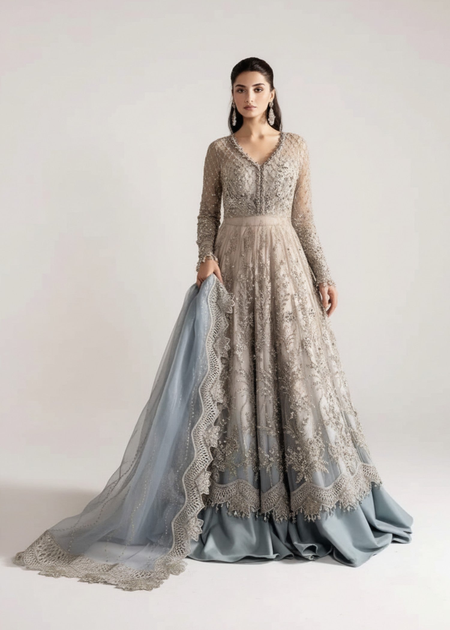 Malhaar MAL AL 4228 WED V1 25 Women 3pcs