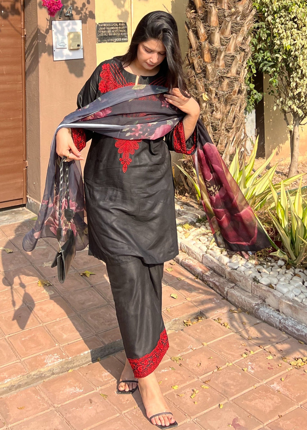 Tehzeeb Libas MAHI EMBROIDERED Women 3pcs