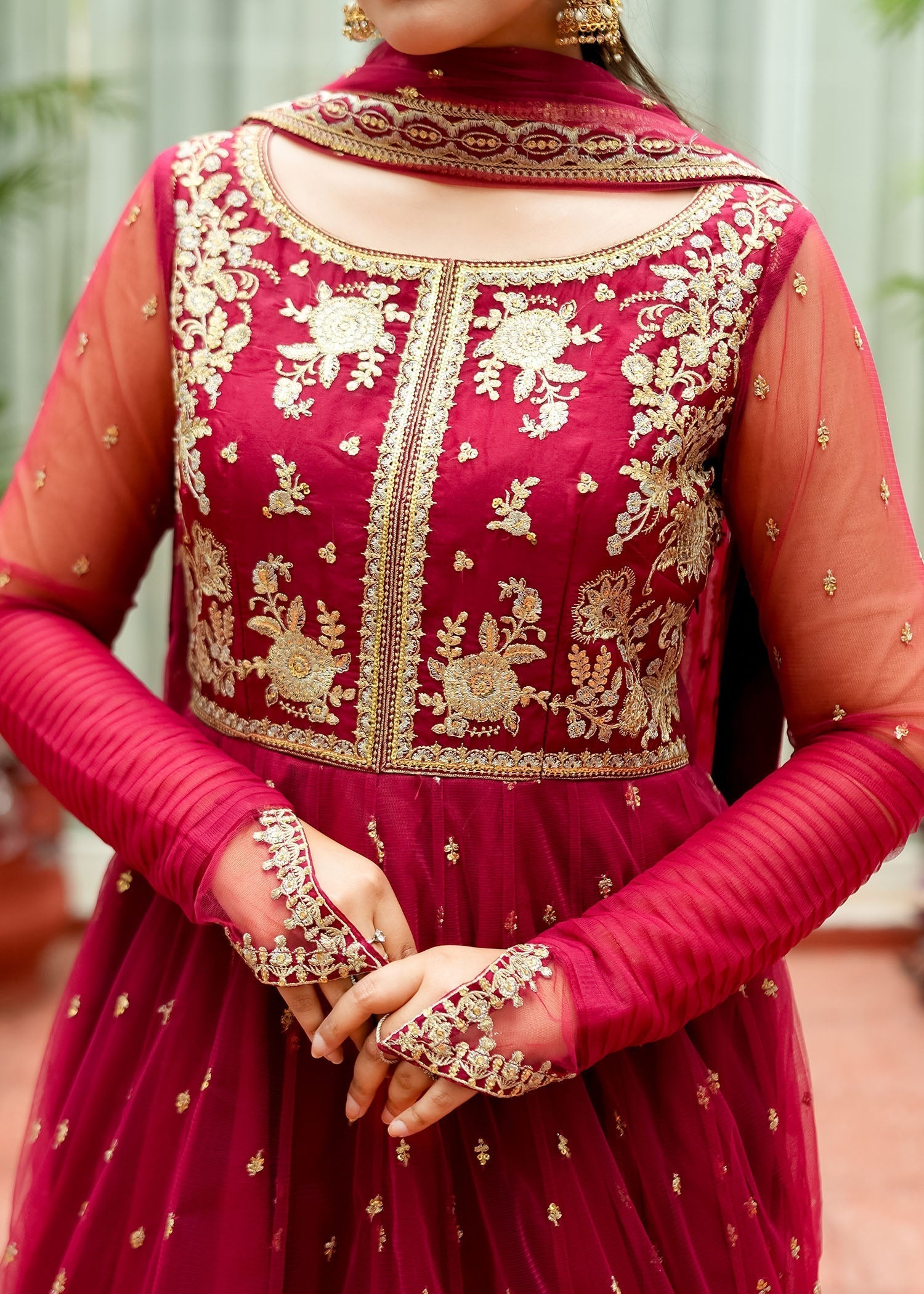 Rang-e-Haya Rosella (Maroon) Women 3pcs