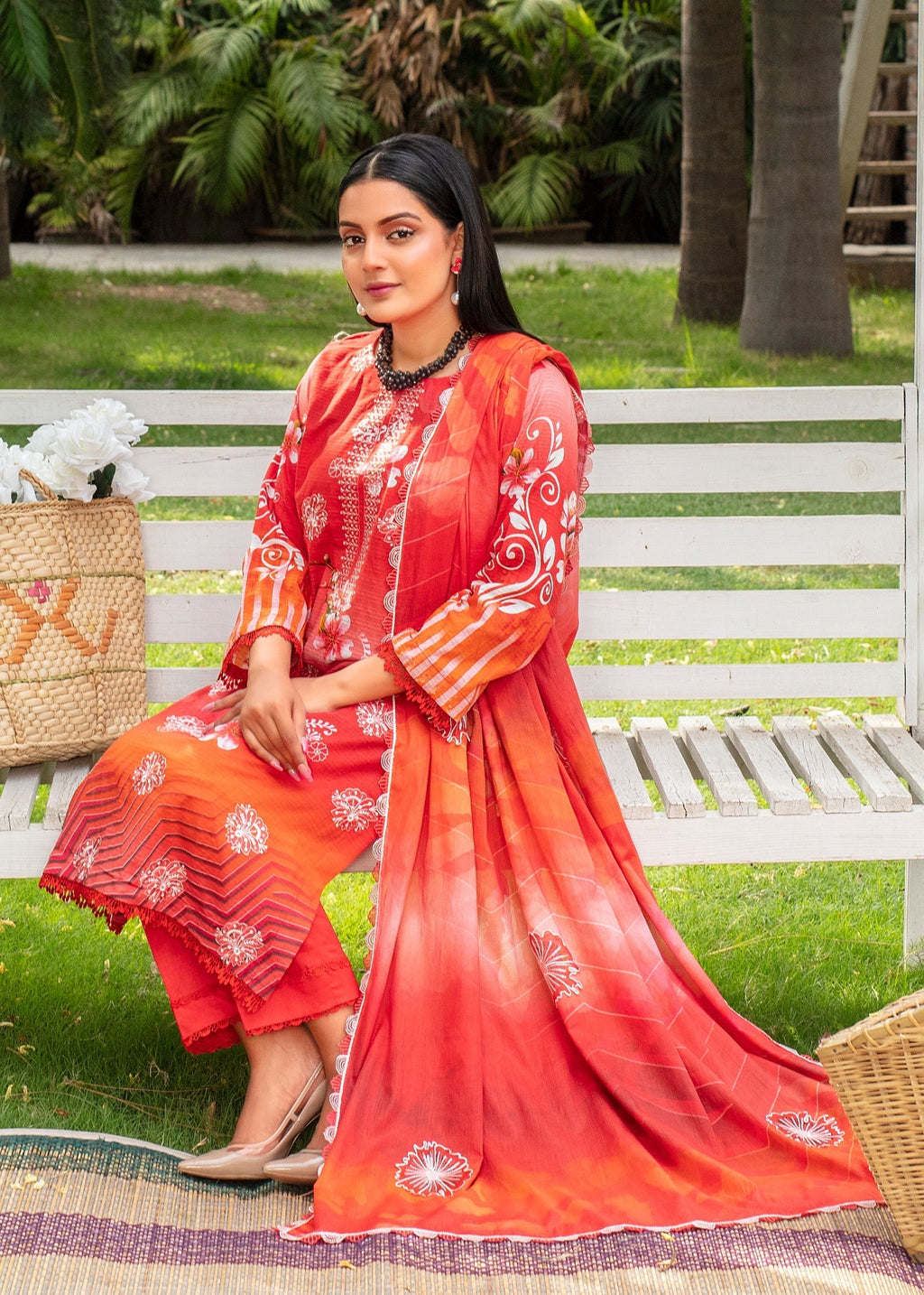 Ayeza Collection Multi Kurta Set 01 Women 3pcs