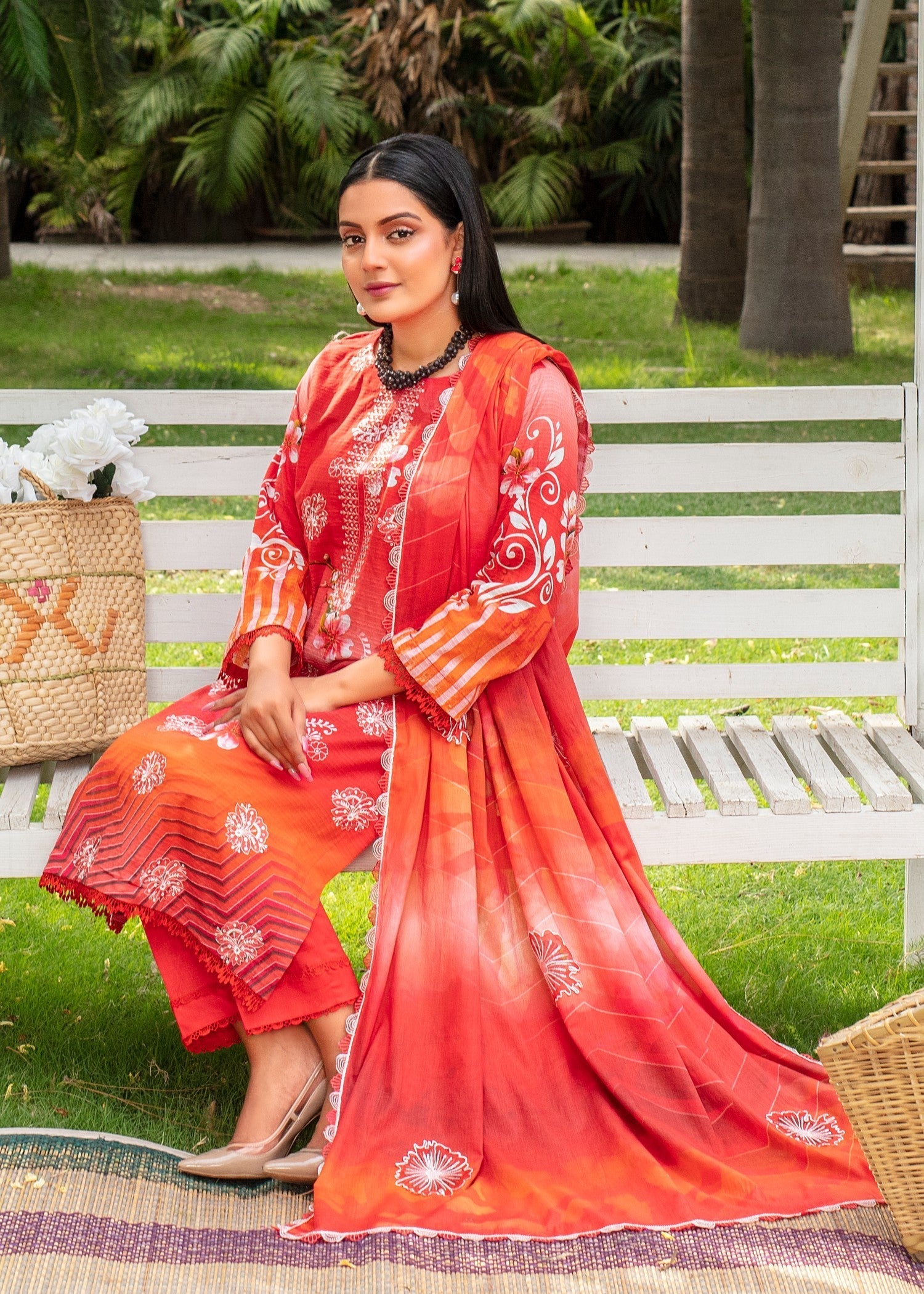 Ayeza Collection Multi Kurta Set 01 Women 3pcs