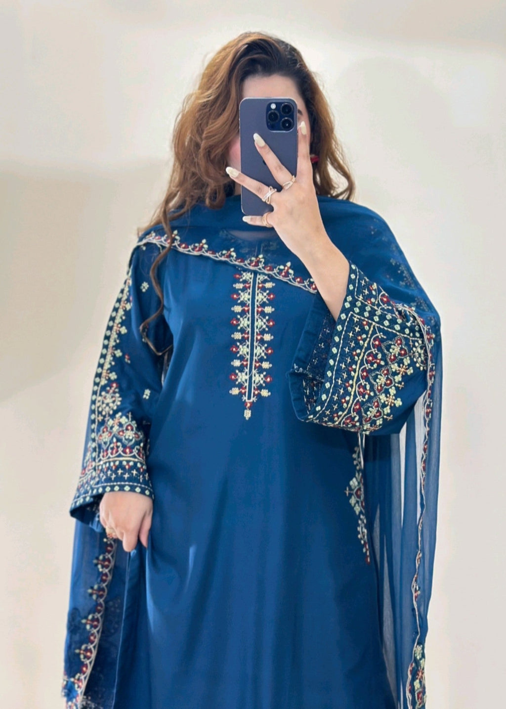 Tehzeeb Libas MASHAAL EMBROIDERED Women 3pcs