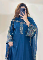 Tehzeeb Libas MASHAAL EMBROIDERED Women 3pcs