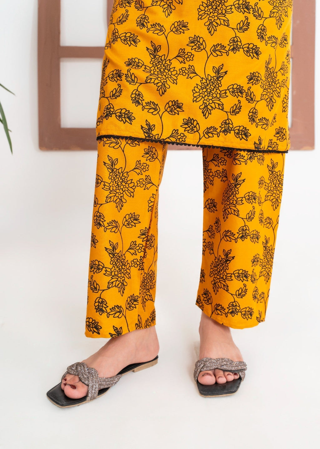Stylish Collection GULAAB MUSTARD Women 2pcs