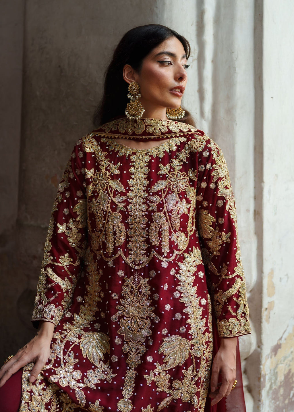 Haseens Official Surkhgul Women 4pcs