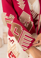 Sahibas By Mirza Nazm Red Women 2pcs