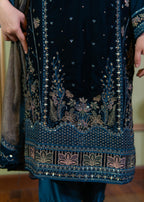 Rangoon Clothing Roshana Velvetine Women 3pcs