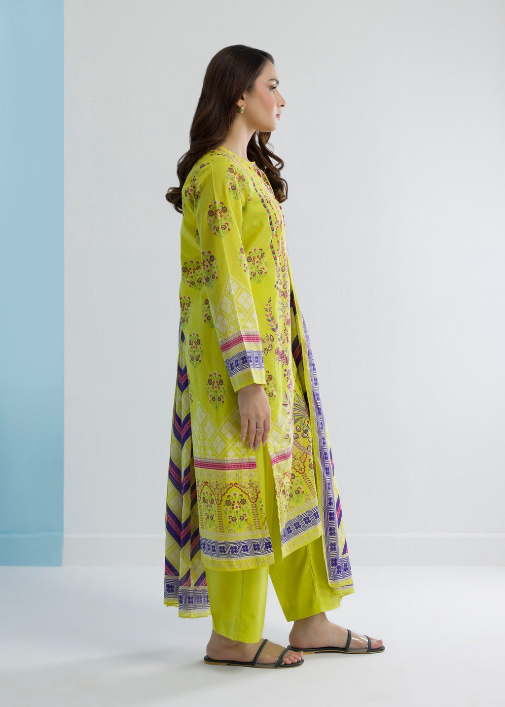 Zellbury WPS2532306 Yellow Green Women 3pcs