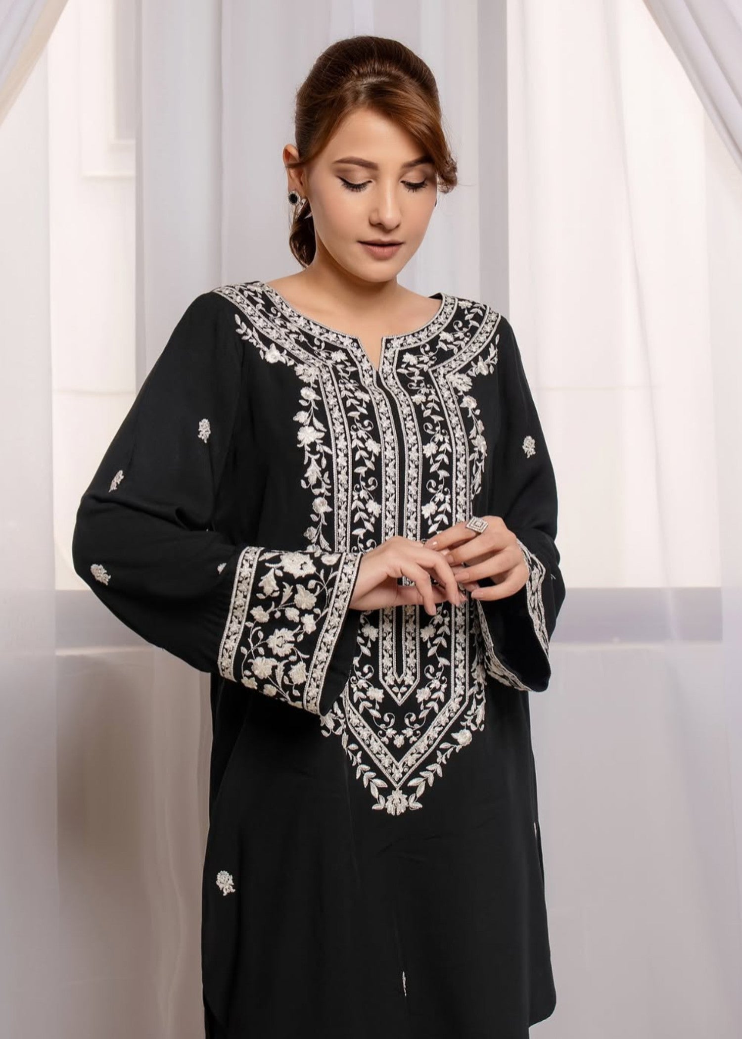 Chaudhary Arts Erina Black Women 2pcs