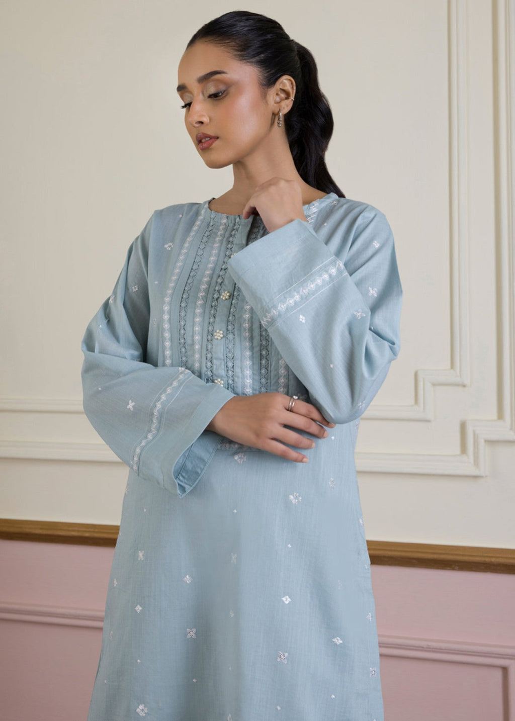 Zellbury WPS2522509 LIGHT BLUE Women 2pcs