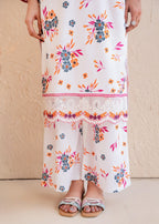 Tehzeeb Libas WHITE ELEGANCE EMBROIDERED Women 2pcs