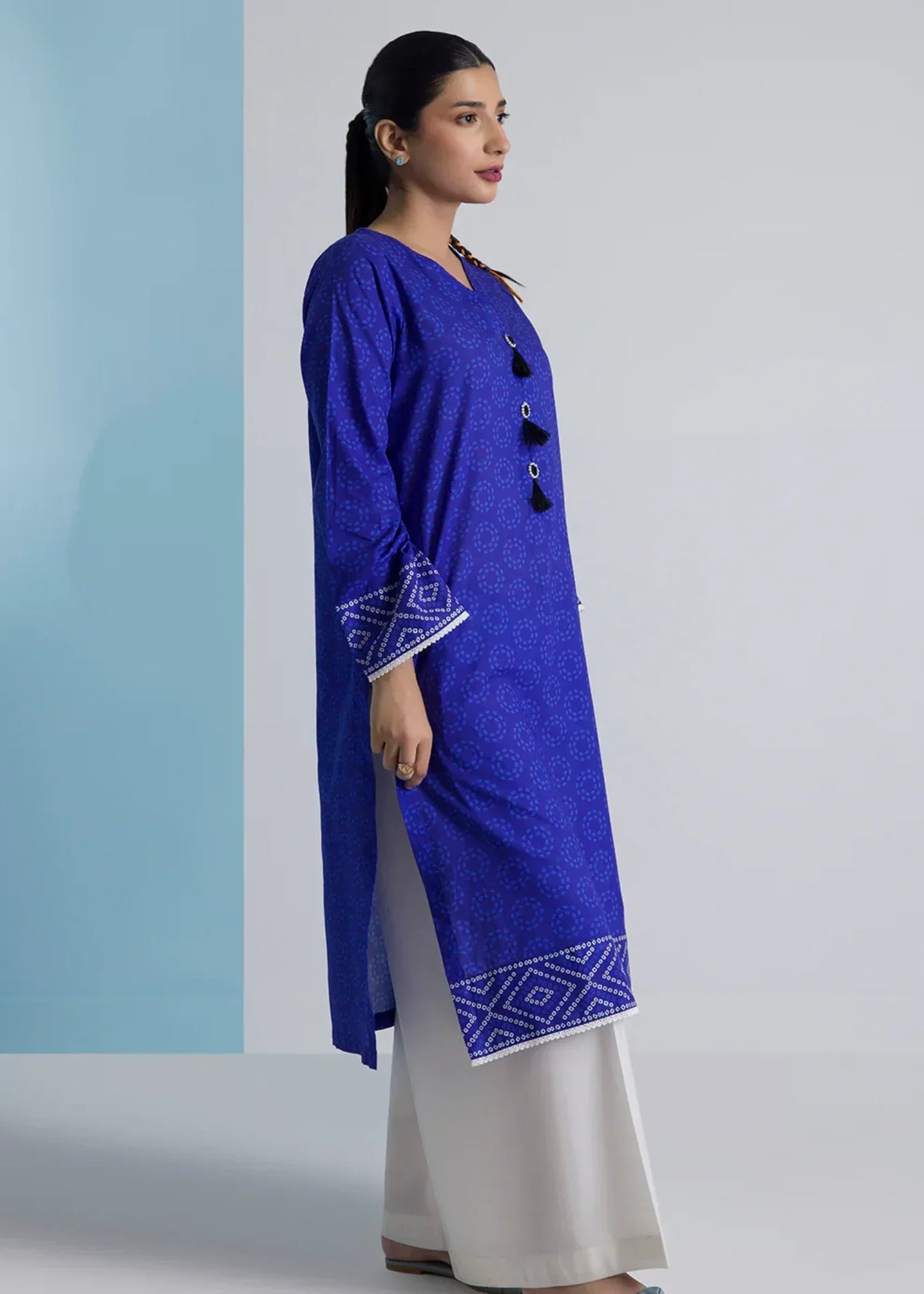 Zellbury WPS2512149 BLUE Women 1pcs